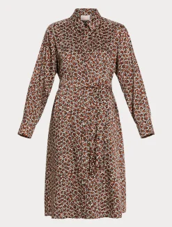 Marina Rinaldi Abiti | Abiti*Chemisier in twill TERRACOTTA