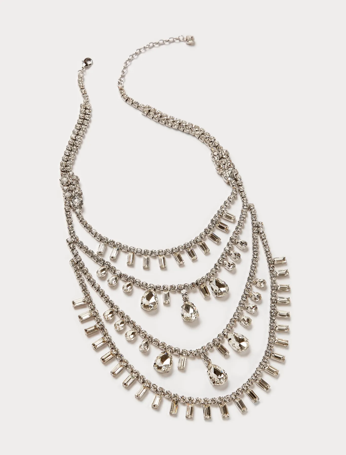 Marina Rinaldi Accessori | Collezione Elegante*Collana chandelier con cabochon CRISTALLO