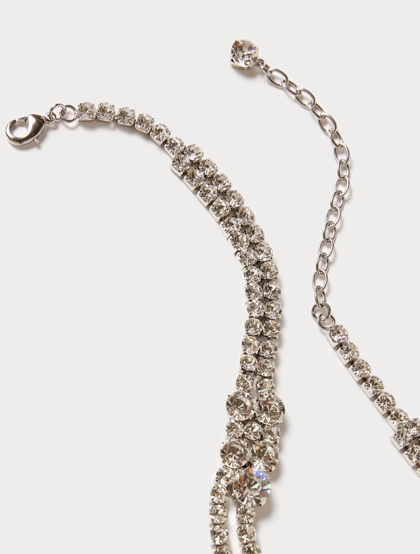 Marina Rinaldi Accessori | Collezione Elegante*Collana chandelier con cabochon CRISTALLO