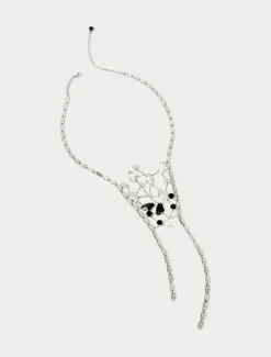 Marina Rinaldi Selezione Elegante | Collezione Elegante*Collana con baguette e strass CRISTALLO