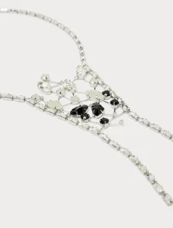 Marina Rinaldi Selezione Elegante | Collezione Elegante*Collana con baguette e strass CRISTALLO