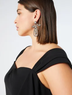 Marina Rinaldi Accessori | Accessori*Collana e orecchini in strass ARGENTO