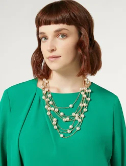 Marina Rinaldi Accessori | Accessori*Collana multifilo con perle OROCHIARO