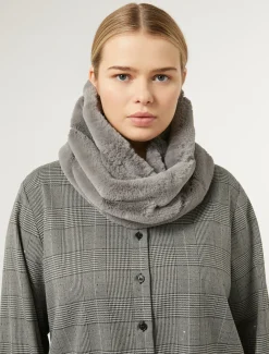 Marina Rinaldi Accessori | Accessori*Collo in tessuto effetto pelliccia GRIGIOMEDIO