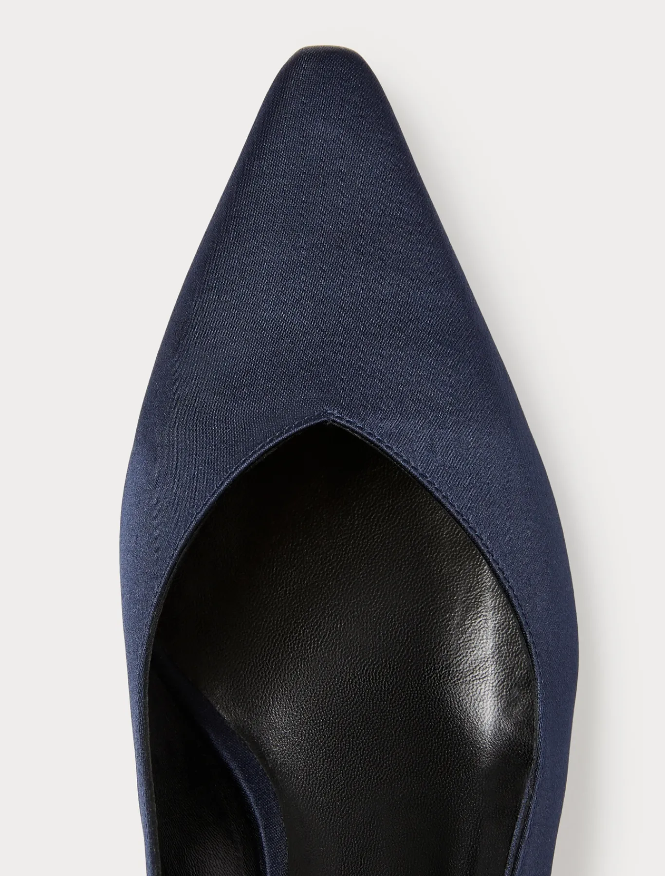 Marina Rinaldi Selezione Elegante | Collezione Elegante*Décolleté sling back in raso BLUMARINO