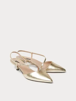 Marina Rinaldi Selezione Elegante | Collezione Elegante*Décolleté slingback in pelle PLATINO