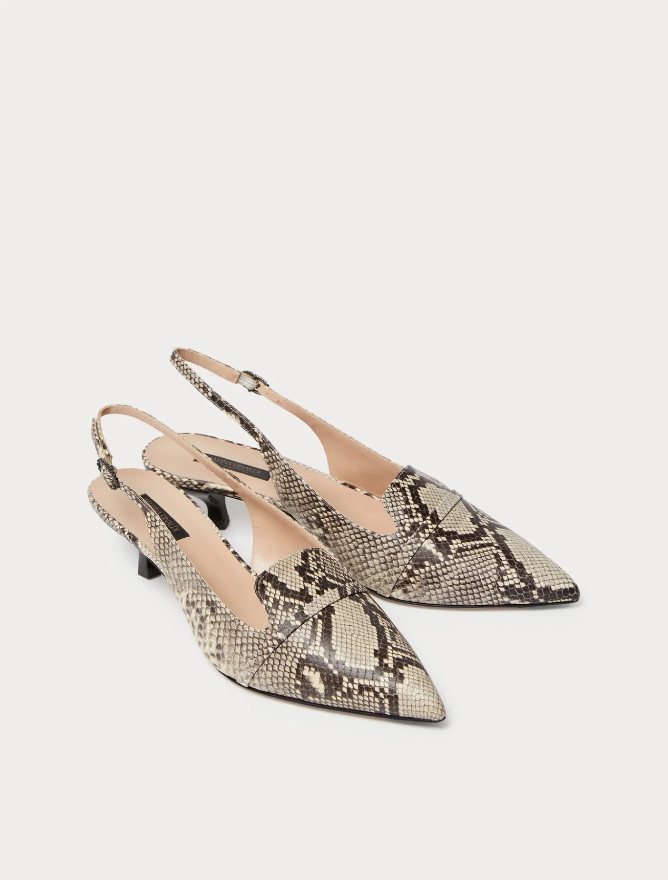 Marina Rinaldi Accessori | Accessori*Décolleté slingback in pelle NATURALE