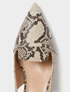 Marina Rinaldi Accessori | Accessori*Décolleté slingback in pelle NATURALE