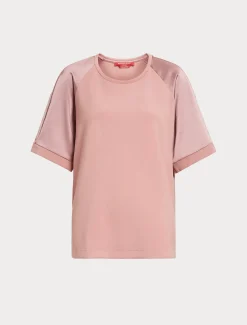 Marina Rinaldi Top & T-Shirt | Top & T-Shirt*Felpa in jersey ROSAANTICO