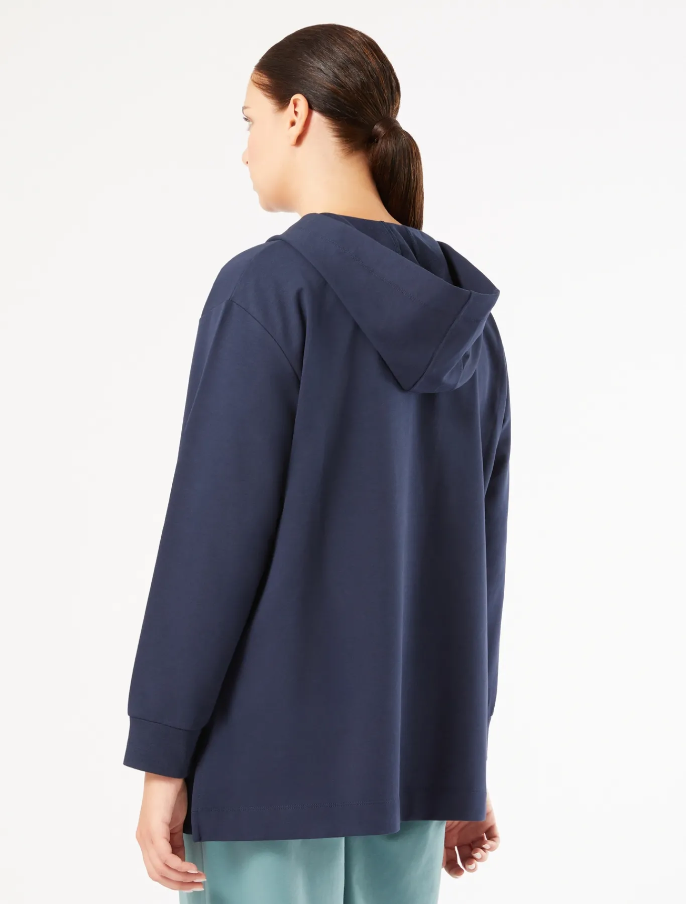 Marina Rinaldi Top & T-Shirt | Top & T-Shirt*Felpa in jersey di cotone BLU