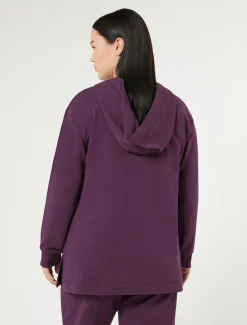 Marina Rinaldi Top & T-Shirt | Top & T-Shirt*Felpa in jersey di cotone VIOLA