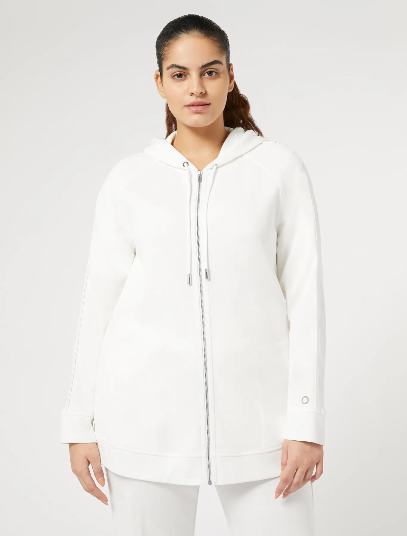 Marina Rinaldi Giacche & Blazer | Giacche & Blazer*Felpa in jersey interlock BIANCO