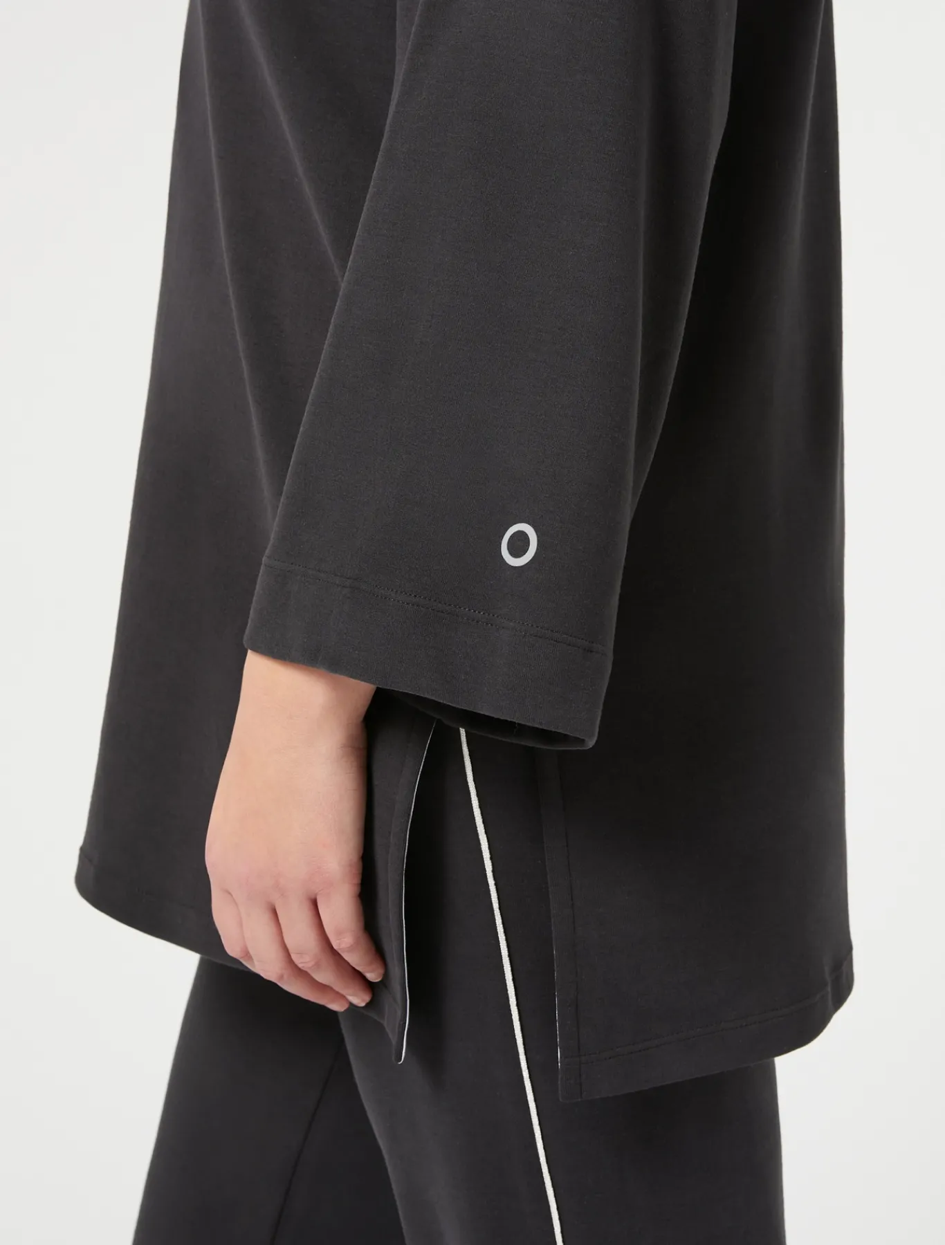 Marina Rinaldi Top & T-Shirt | Top & T-Shirt*Felpa in jersey interlock NERO