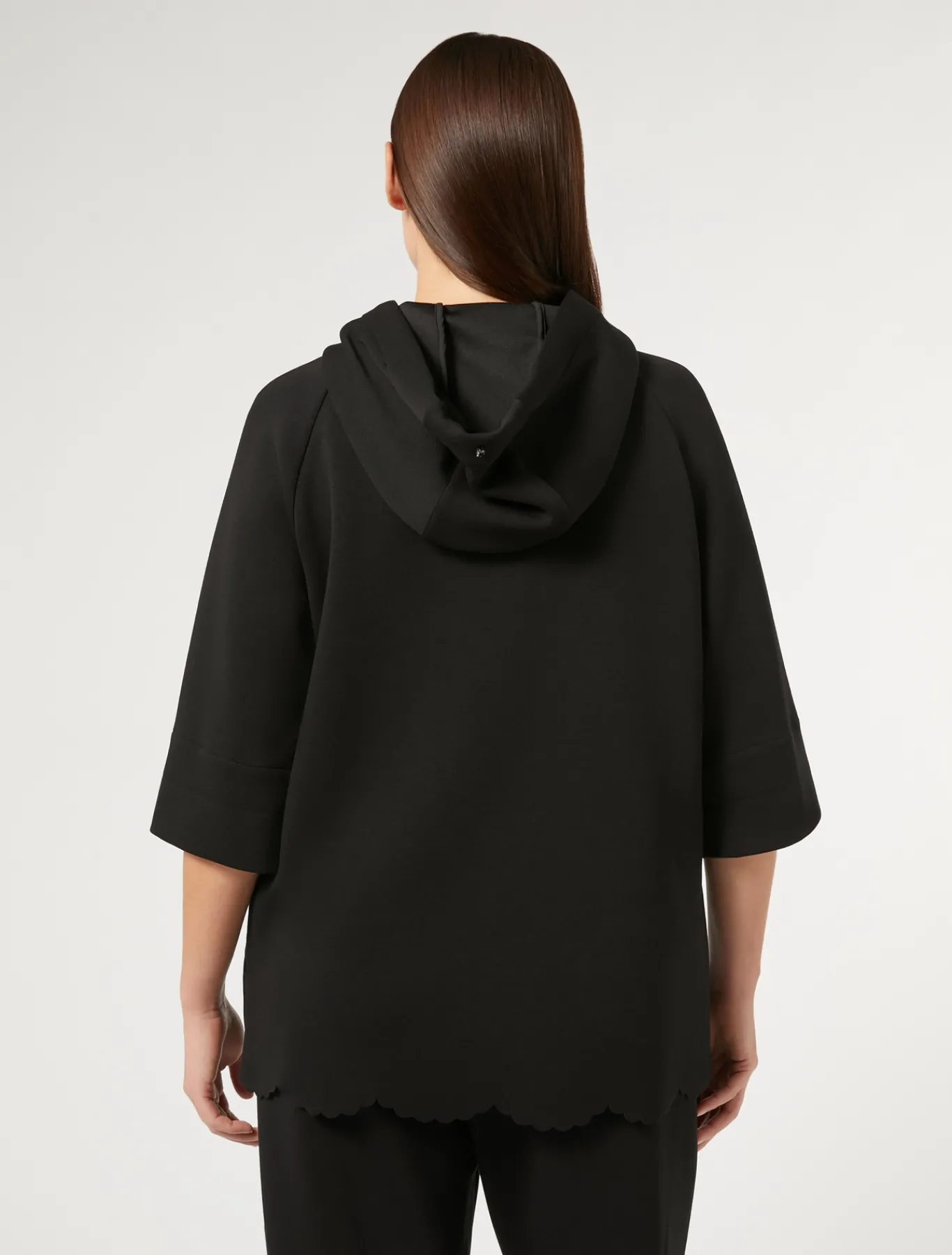 Marina Rinaldi Top & T-Shirt | Top & T-Shirt*Felpa in jersey scuba NERO