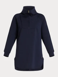 Marina Rinaldi Top & T-Shirt | Top & T-Shirt*Felpa in jersey scuba BLUMARINO