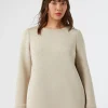 Marina Rinaldi Top & T-Shirt | Top & T-Shirt*Felpa in scuba SABBIA
