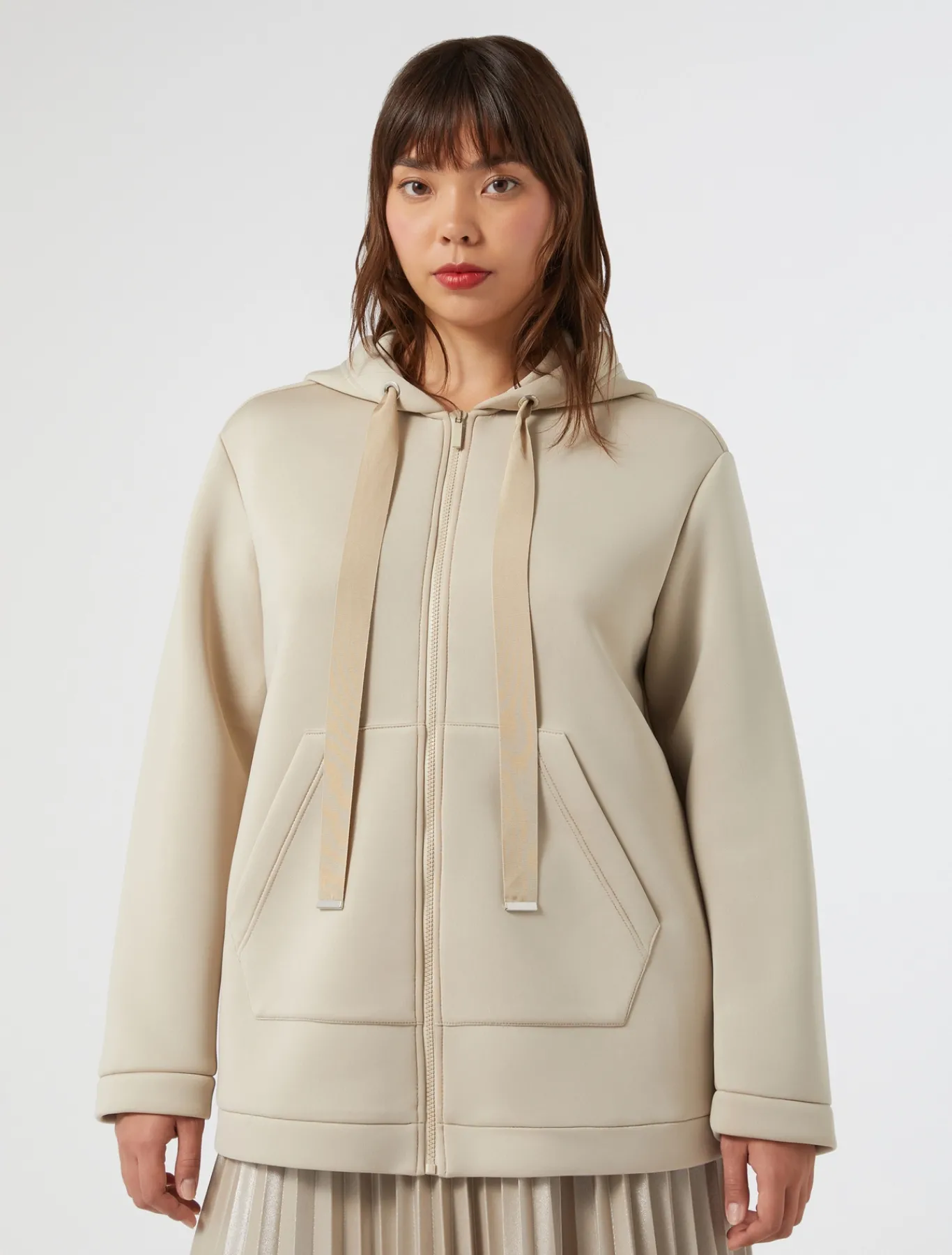 Marina Rinaldi Giacche & Blazer | Giacche & Blazer*Felpa in scuba SABBIA