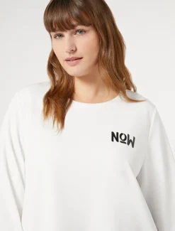 Marina Rinaldi Top & T-Shirt | Top & T-Shirt*Felpa in scuba crêpe LATTE