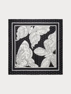 Marina Rinaldi Accessori | Accessori*Foulard in twill di seta NERO