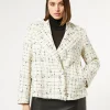 Marina Rinaldi Giacche & Blazer | Giacche & Blazer*Giacca blazer check BIANCO
