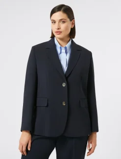 Marina Rinaldi Giacche & Blazer | Giacche & Blazer*Giacca blazer in cady BLUNOTTE