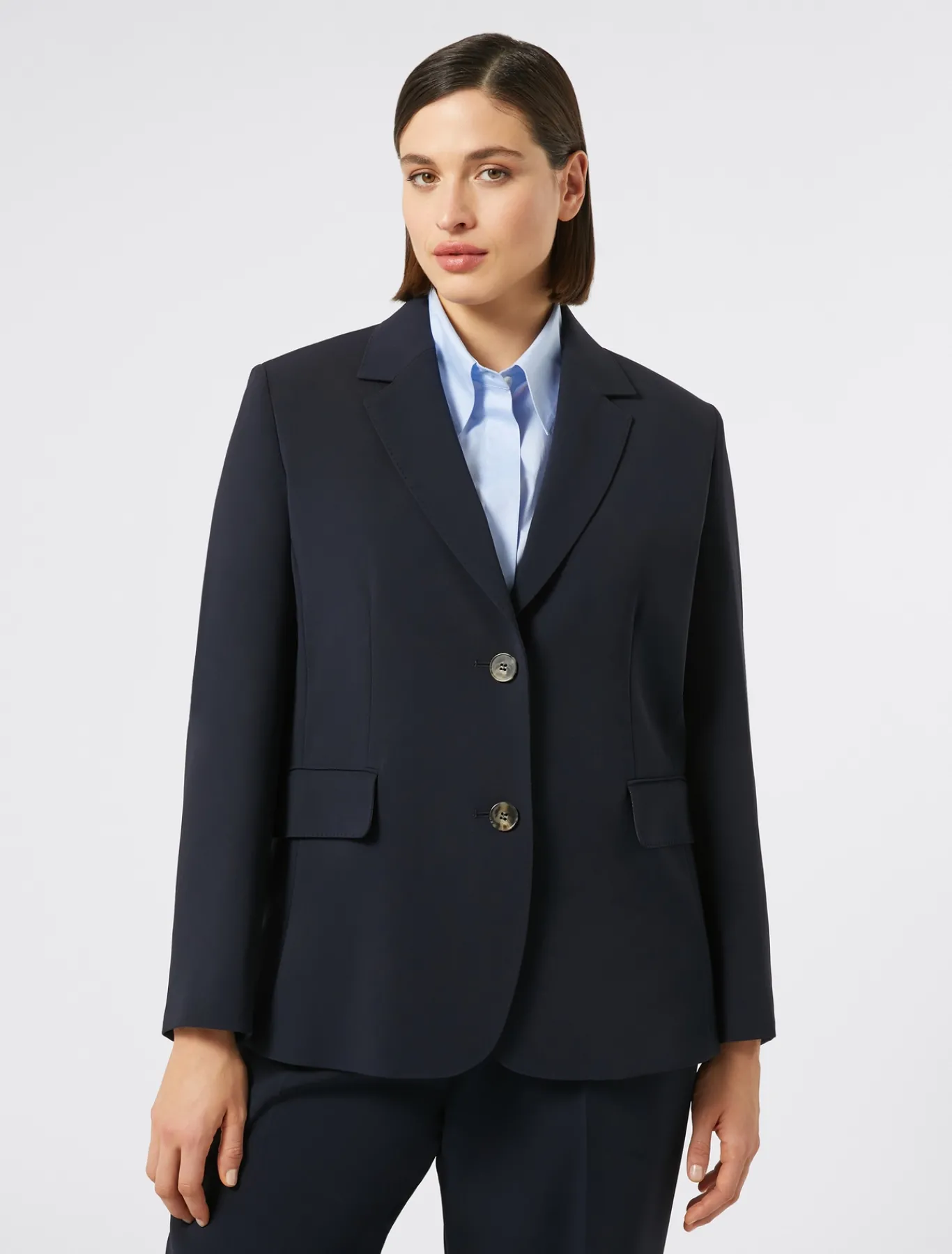 Marina Rinaldi Giacche & Blazer | Giacche & Blazer*Giacca blazer in cady BLUNOTTE