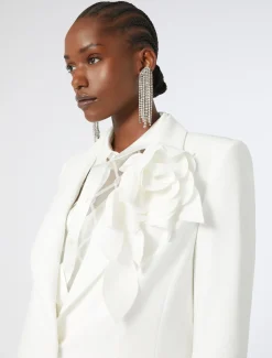 Marina Rinaldi Giacche | Giacche & Blazer*Giacca blazer in cady BIANCO
