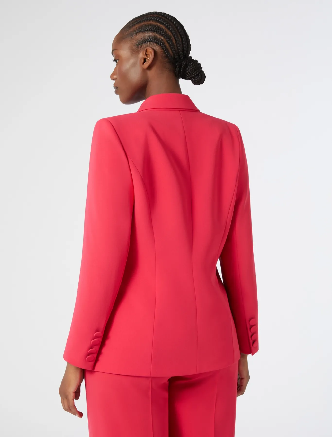 Marina Rinaldi Giacche | Collezione Elegante*Giacca blazer in cady FUXIA