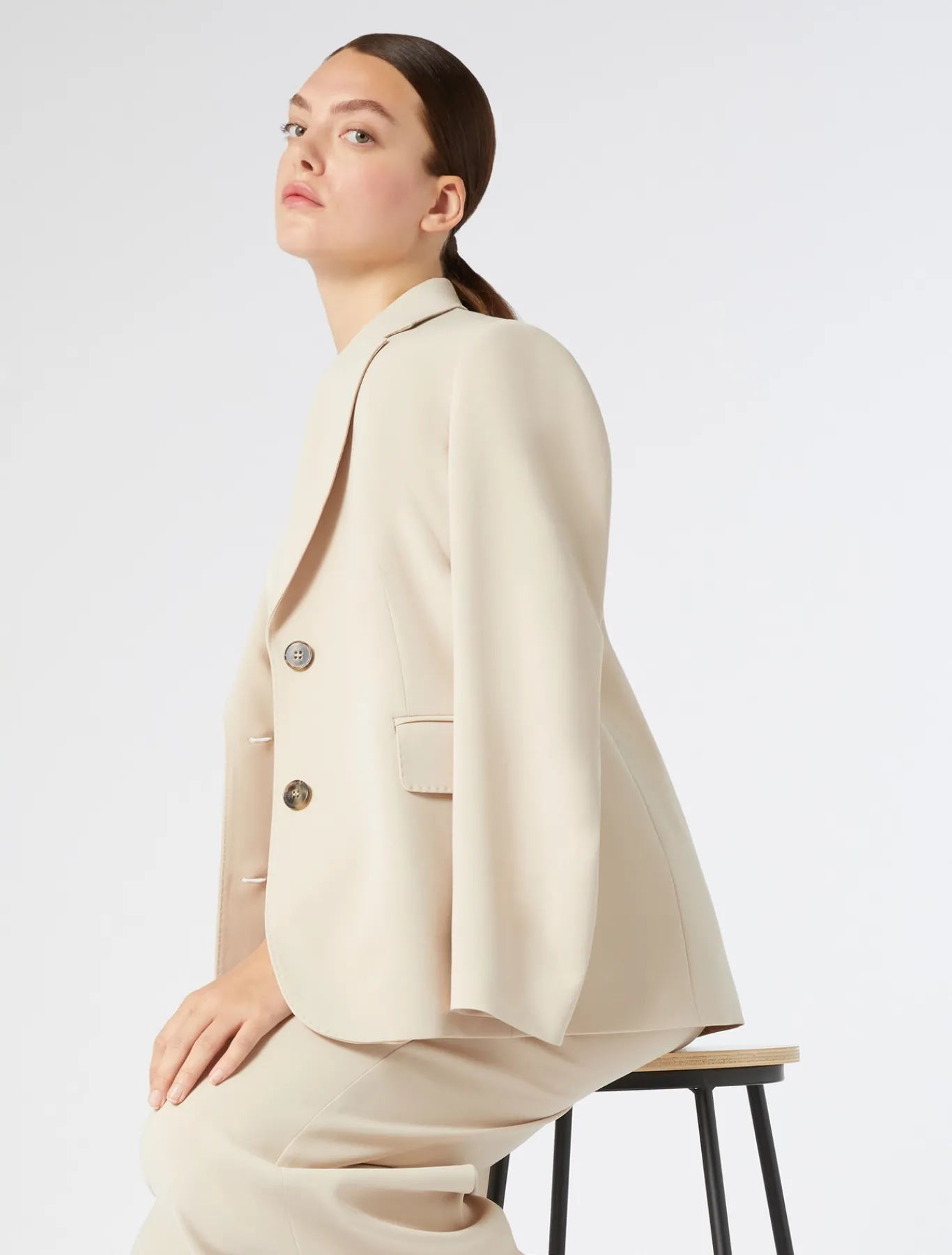 Marina Rinaldi Giacche & Blazer | Giacche & Blazer*Giacca blazer in cady BEIGE