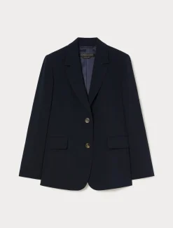 Marina Rinaldi Giacche & Blazer | Giacche & Blazer*Giacca blazer in cady BLUNOTTE