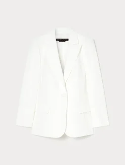 Marina Rinaldi Giacche | Giacche & Blazer*Giacca blazer in cady BIANCO
