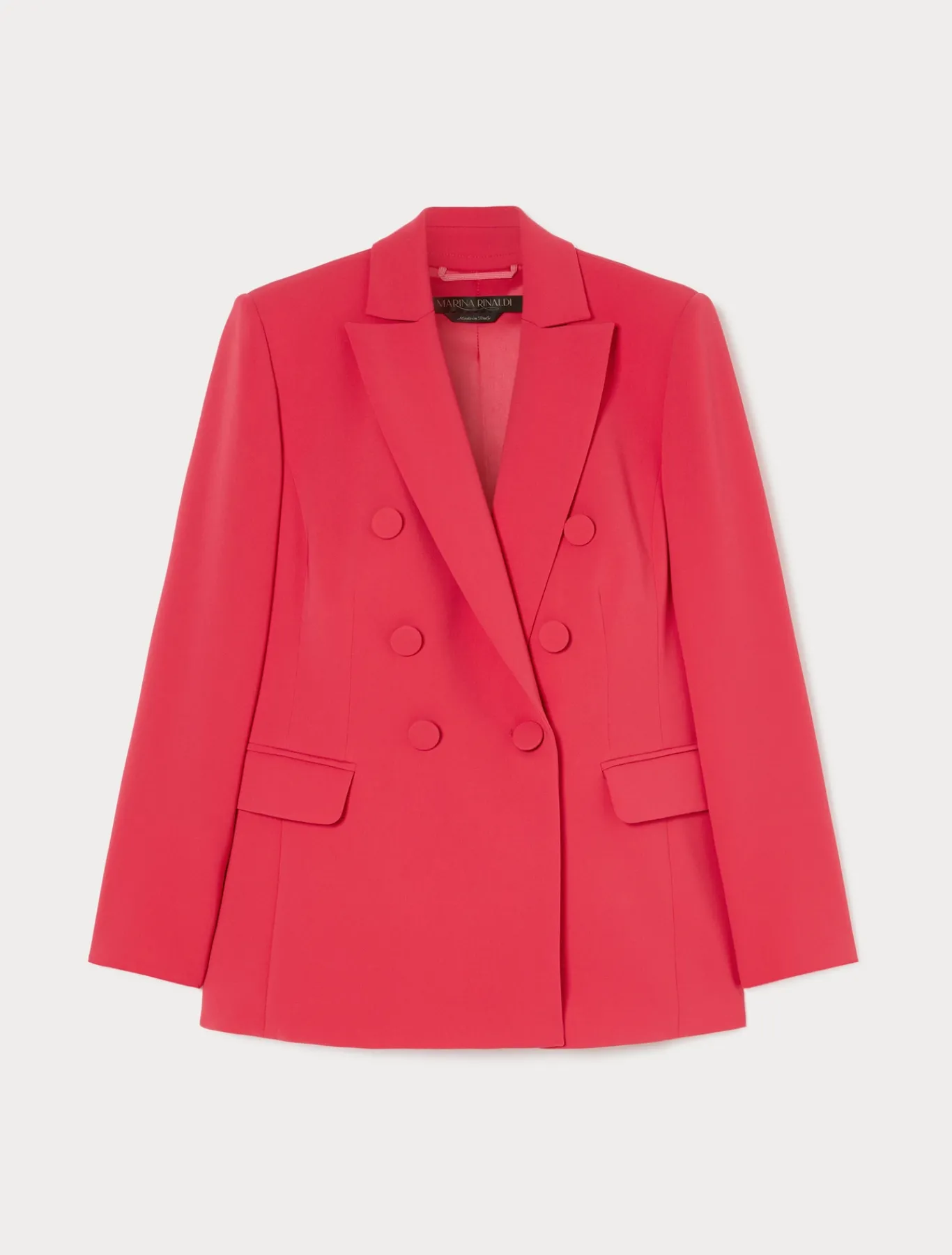 Marina Rinaldi Giacche | Collezione Elegante*Giacca blazer in cady FUXIA