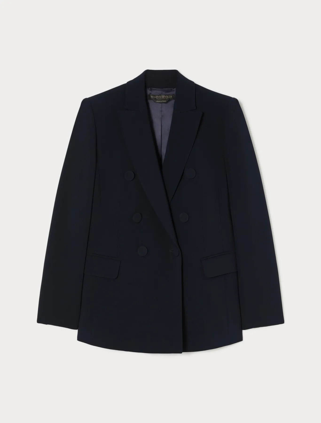 Marina Rinaldi Giacche | Giacche & Blazer*Giacca blazer in cady BLUNOTTE