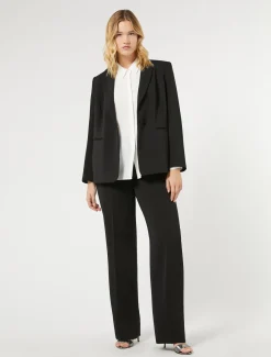 Marina Rinaldi Giacche | Giacche & Blazer*Giacca blazer in cady stretch NERO