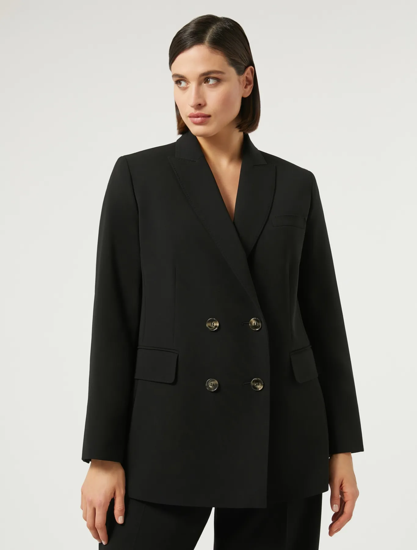 Marina Rinaldi Giacche & Blazer | Giacche & Blazer*Giacca blazer in cady triacetato NERO