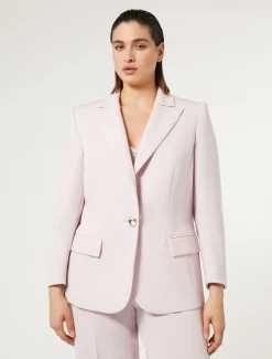 Marina Rinaldi Giacche | Giacche & Blazer*Giacca blazer in cady triacetato ROSA