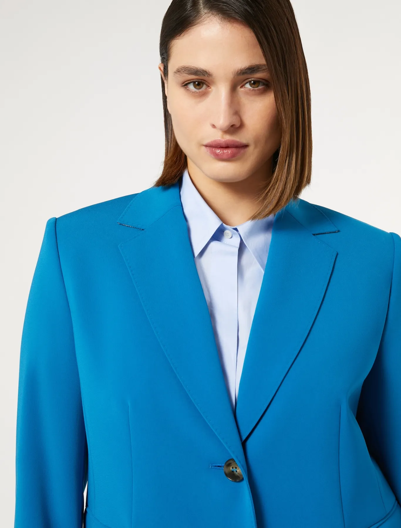 Marina Rinaldi Giacche & Blazer | Giacche & Blazer*Giacca blazer in cady triacetato TURCHESE