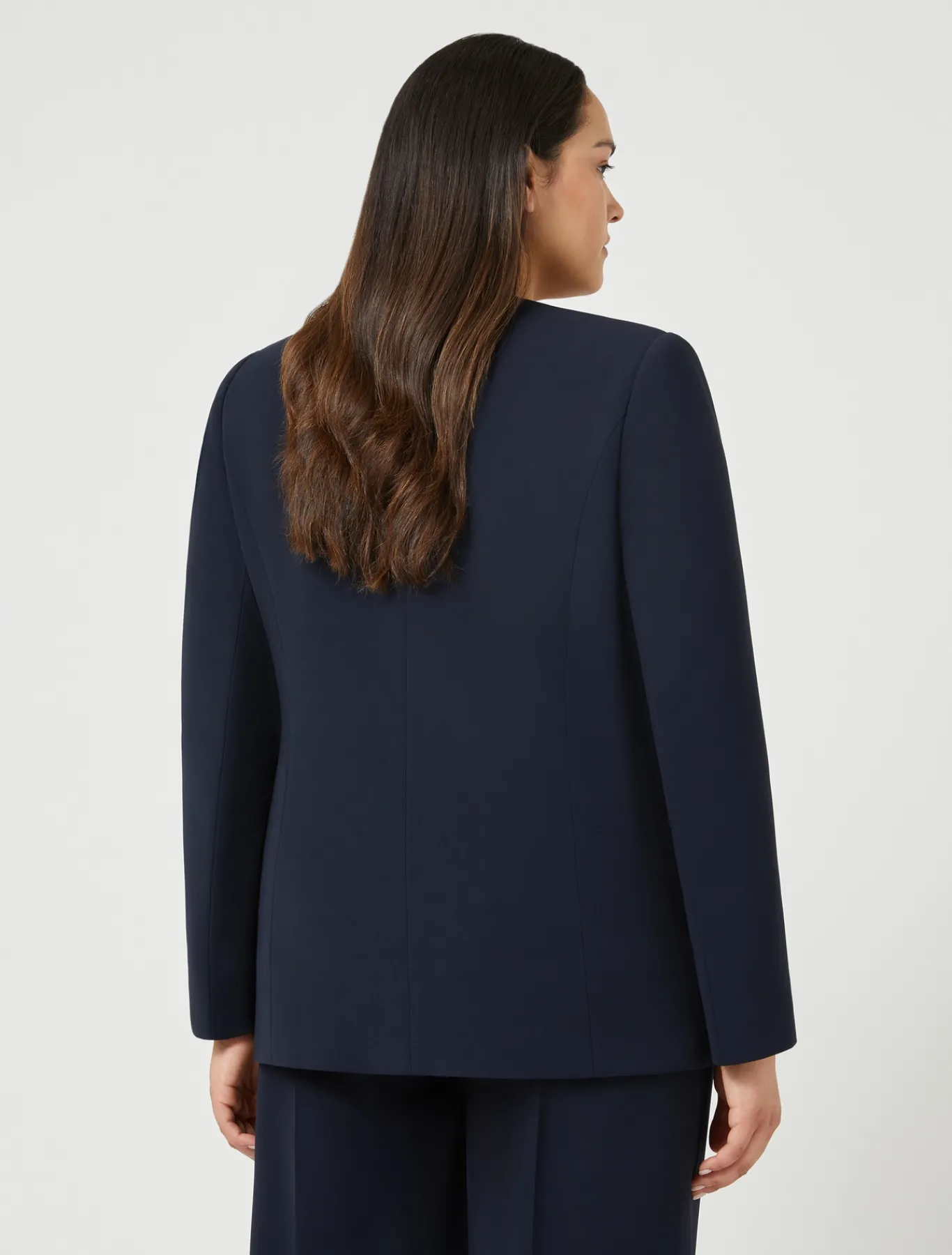 Marina Rinaldi Giacche | Giacche & Blazer*Giacca blazer in cady triacetato BLUNOTTE