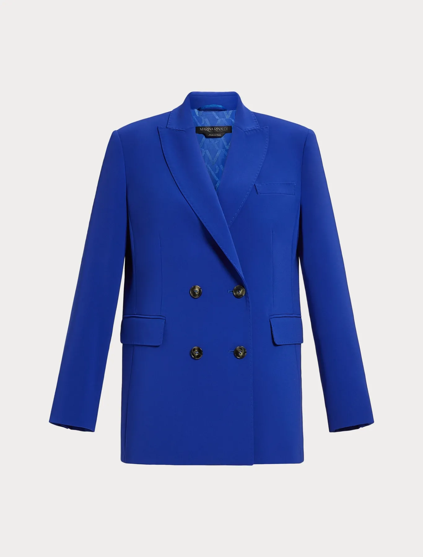 Marina Rinaldi Giacche & Blazer | Giacche & Blazer*Giacca blazer in cady triacetato BLUVIOLA