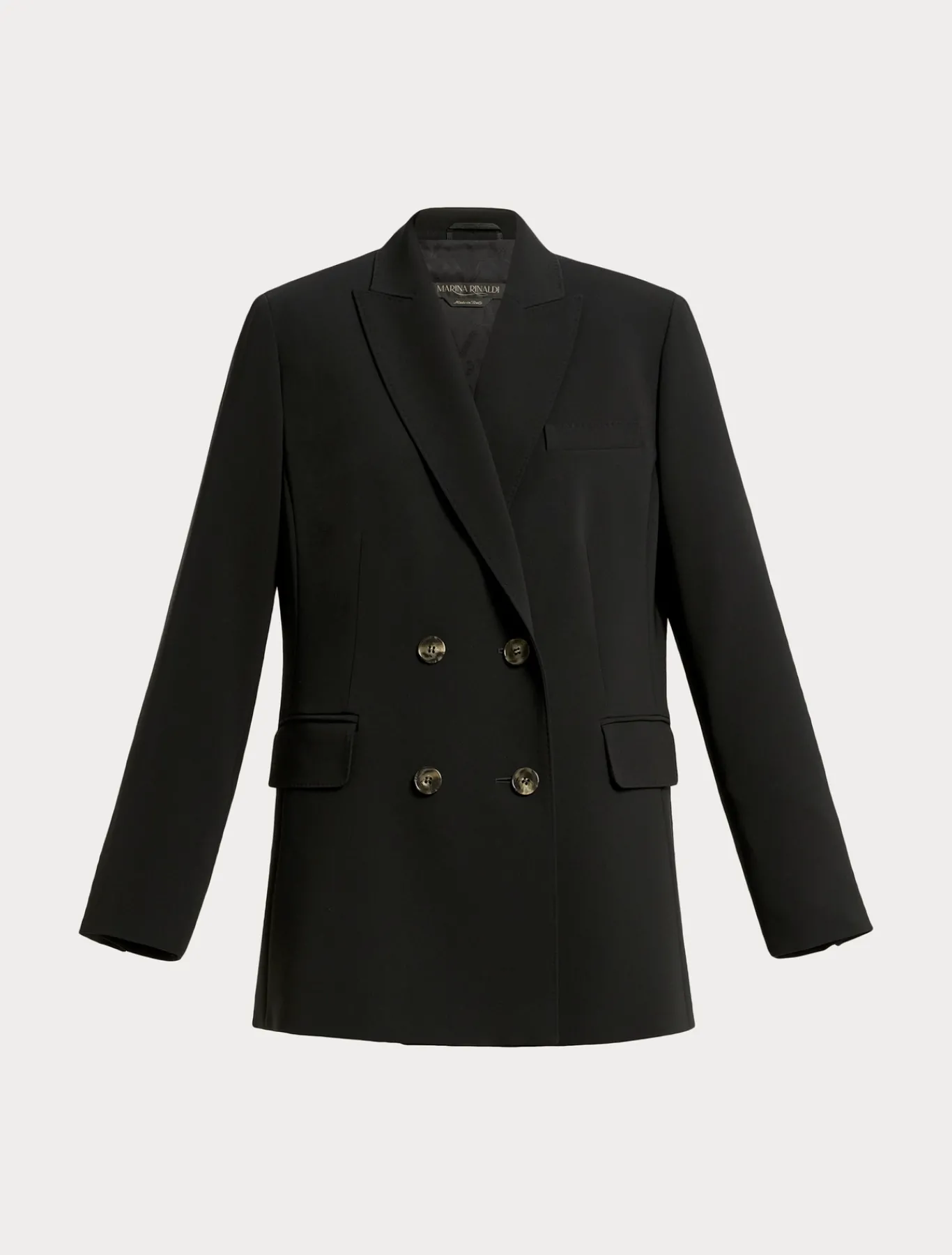 Marina Rinaldi Giacche & Blazer | Giacche & Blazer*Giacca blazer in cady triacetato NERO