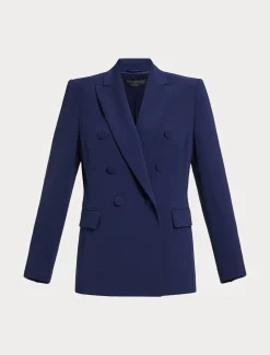 Marina Rinaldi Giacche | Collezione Elegante*Giacca blazer in cady triacetato INCHIOSTRO