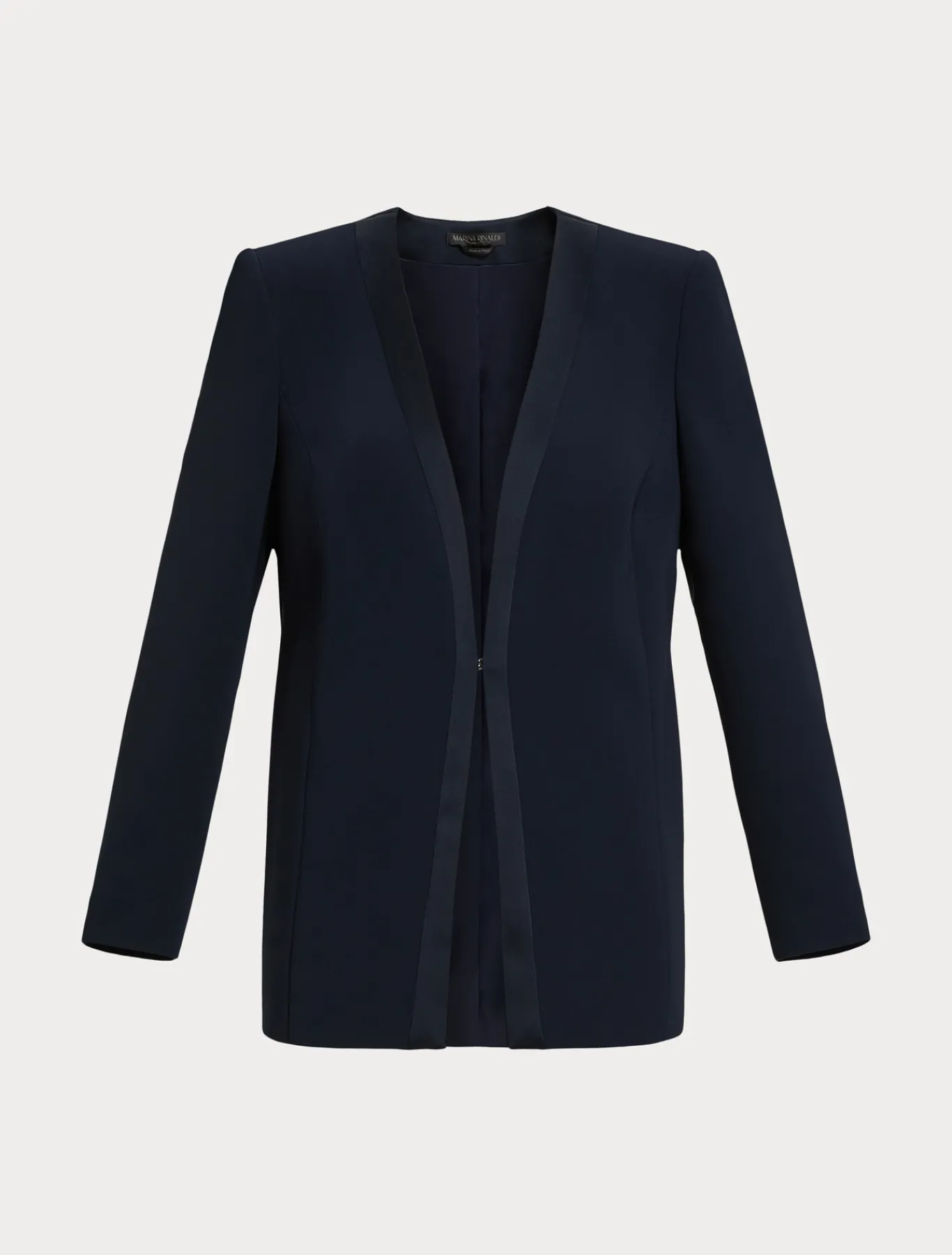 Marina Rinaldi Giacche | Giacche & Blazer*Giacca blazer in cady triacetato BLUNOTTE