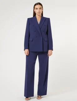 Marina Rinaldi Giacche | Collezione Elegante*Giacca blazer in cady triacetato INCHIOSTRO