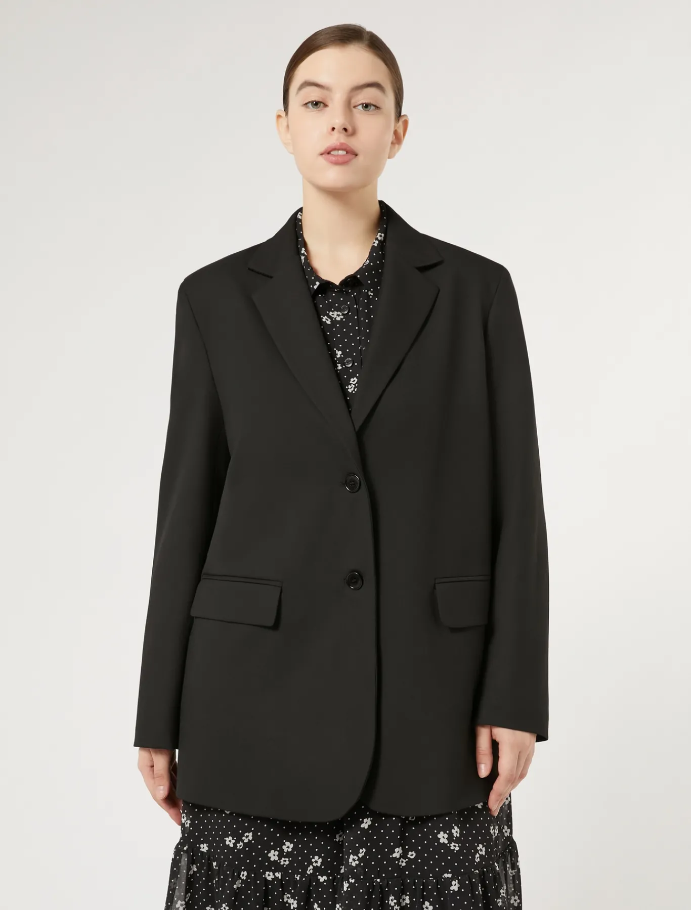 Marina Rinaldi Giacche & Blazer | Giacche & Blazer*Giacca blazer in misto viscosa NERO