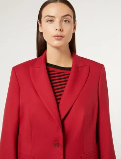 Marina Rinaldi Giacche & Blazer | Giacche & Blazer*Giacca blazer in misto viscosa ROSSO