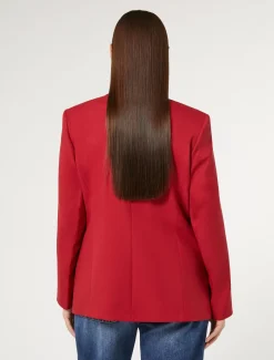 Marina Rinaldi Giacche & Blazer | Giacche & Blazer*Giacca blazer in misto viscosa ROSSO