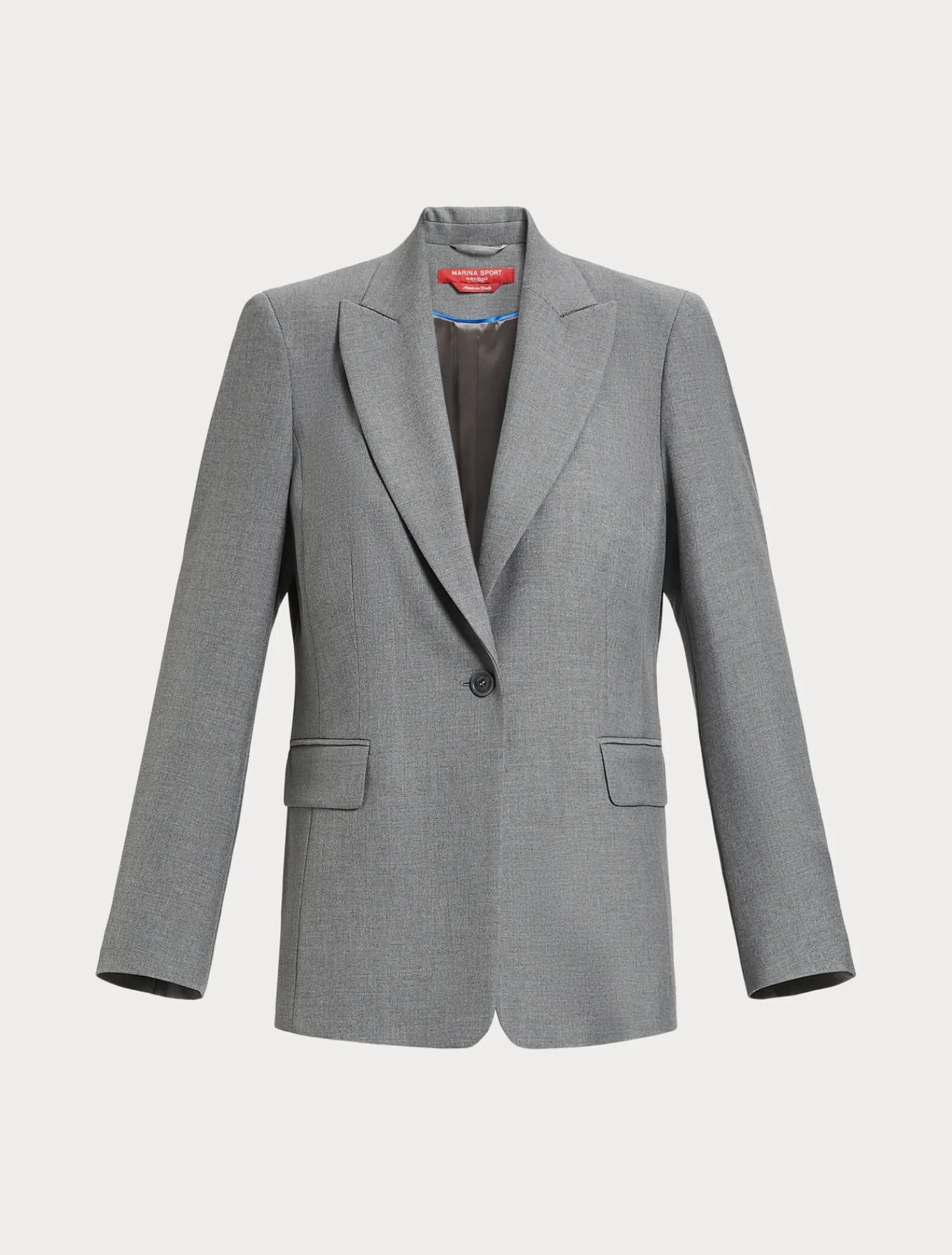 Marina Rinaldi Giacche & Blazer | Giacche & Blazer*Giacca blazer in misto viscosa GRIGIOMEDIO