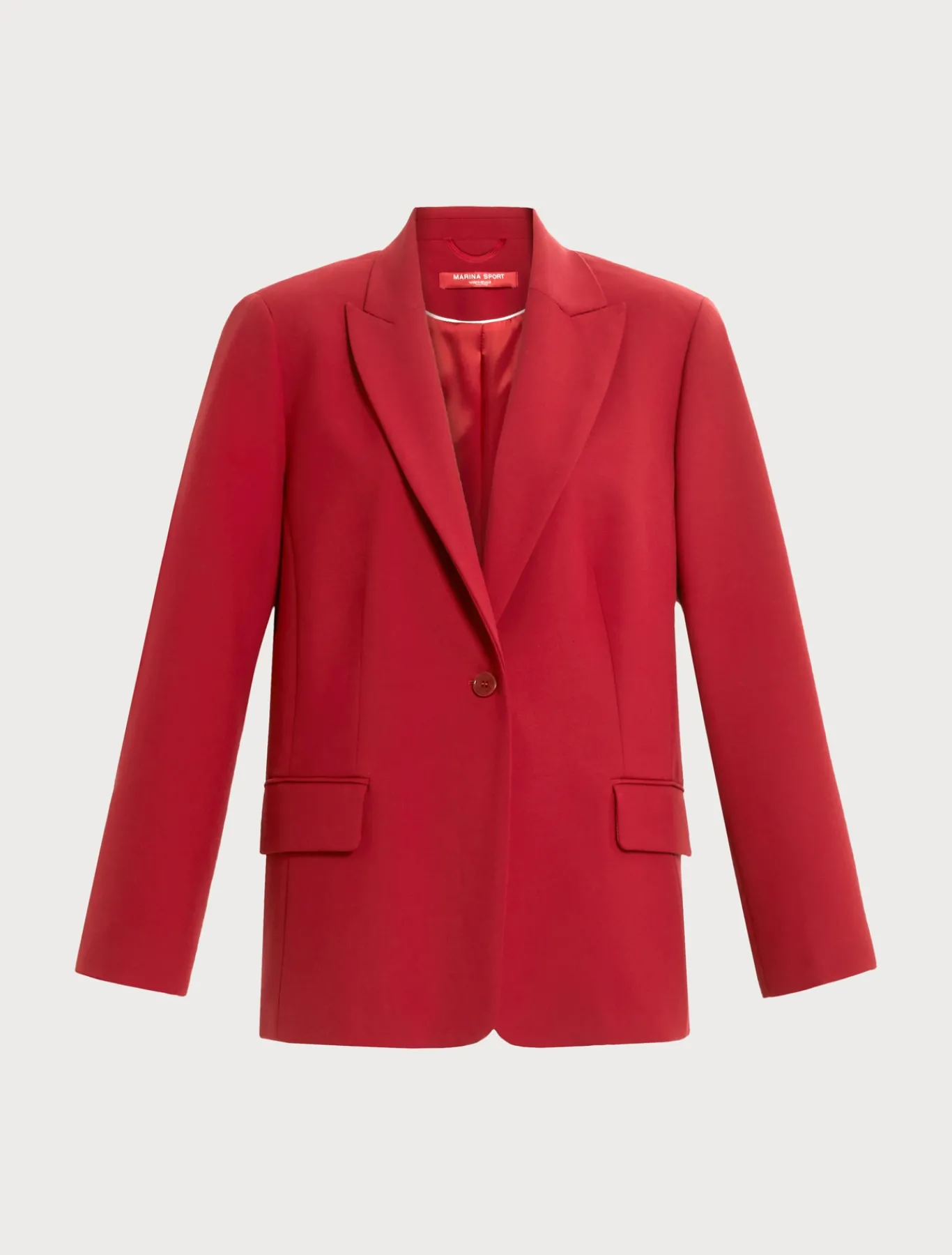 Marina Rinaldi Giacche & Blazer | Giacche & Blazer*Giacca blazer in misto viscosa ROSSO