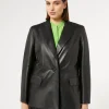 Marina Rinaldi Giacche & Blazer | Giacche & Blazer*Giacca blazer in nappa NERO