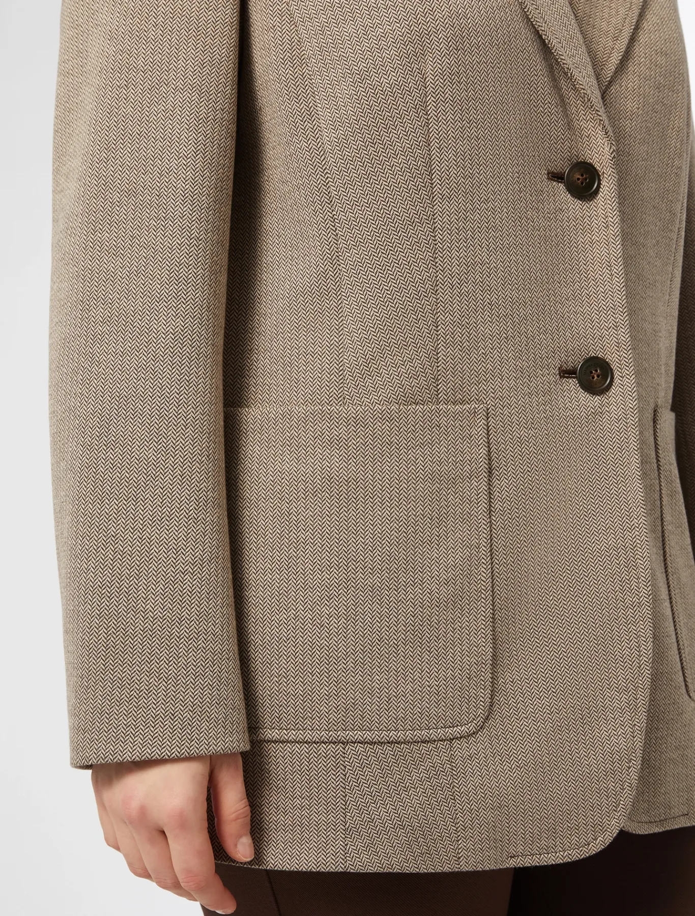 Marina Rinaldi Giacche & Blazer | Giacche & Blazer*Giacca blazer jacquard MARRONESCURO